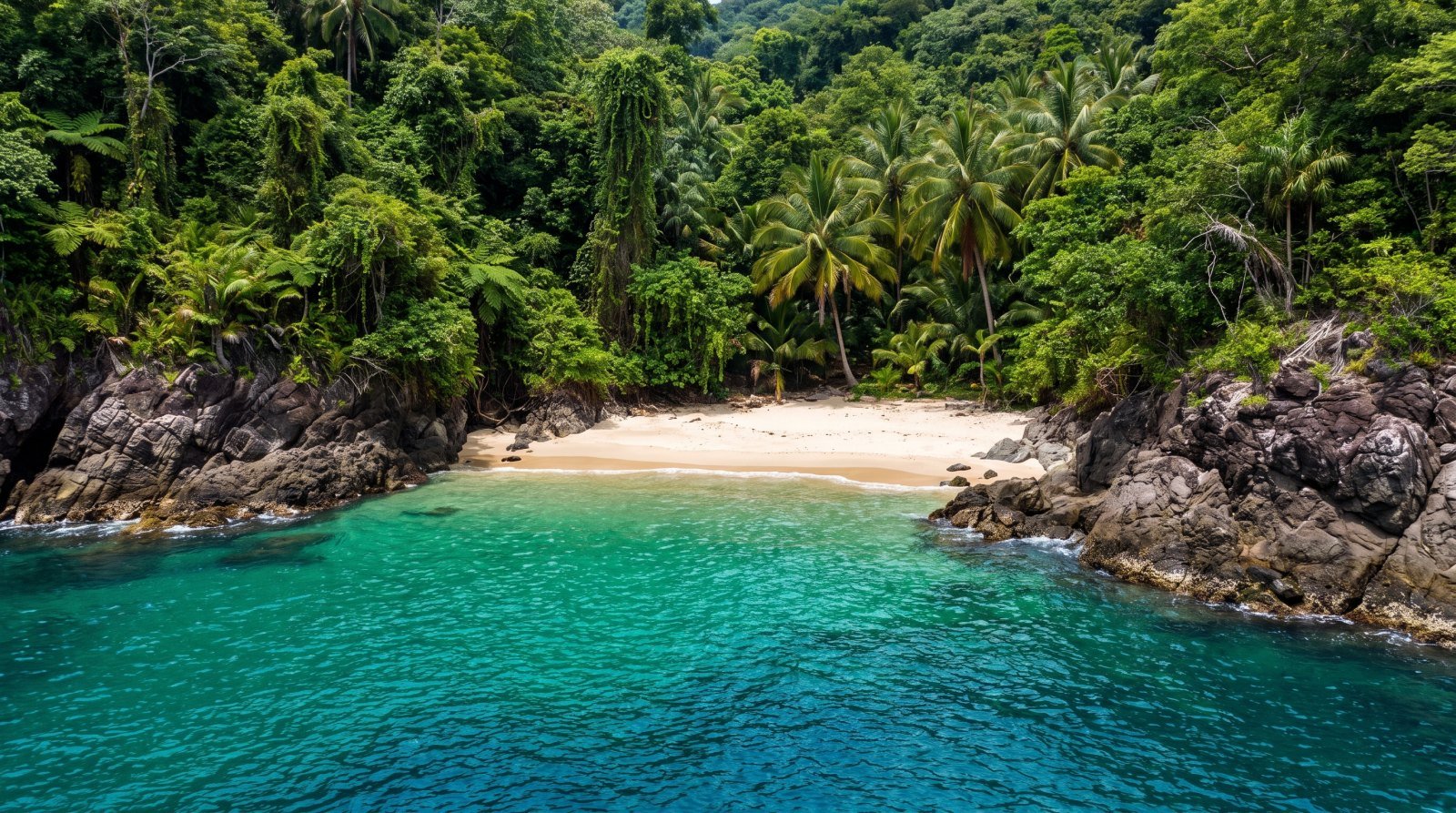 Colomitos, Banderas Bay — reached by private boat charter from Marina Nuevo Vallarta