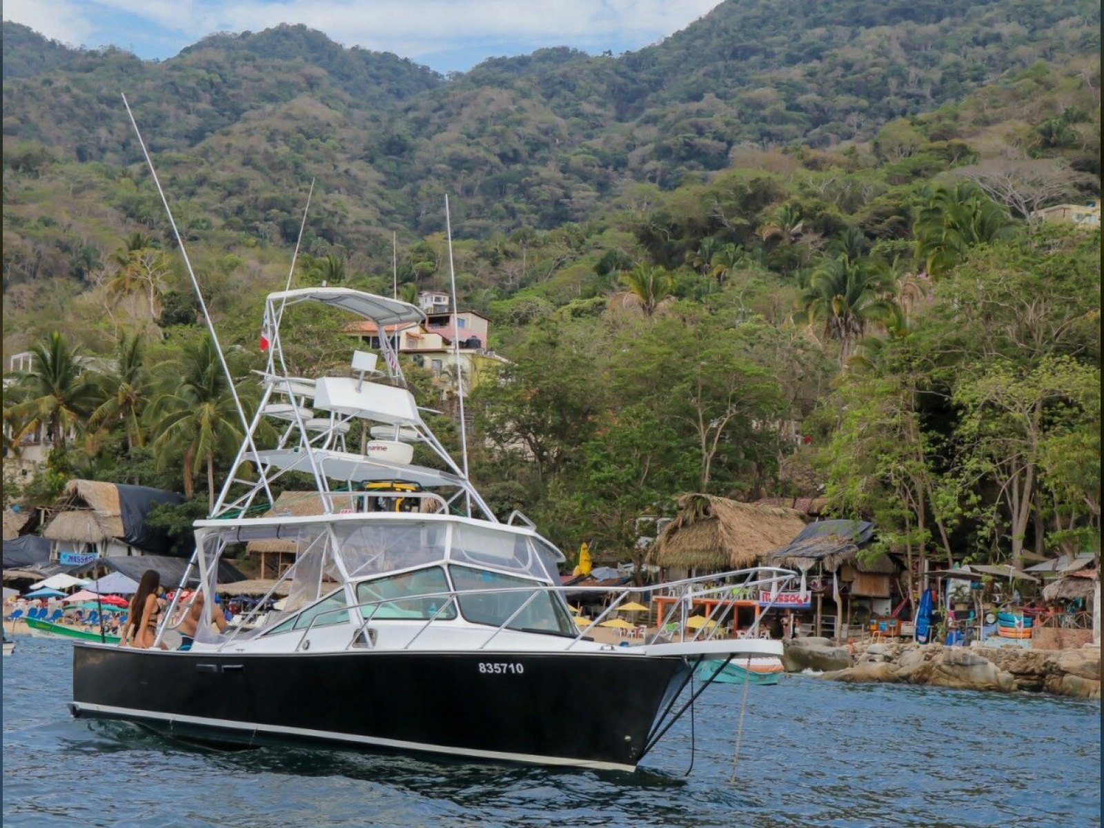 Beach charter from Marina Nuevo Vallarta, Puerto Vallarta